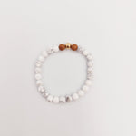 Bracelet HOWLITE blanche