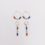 Boucles d'Oreilles 7 CHAKRAS