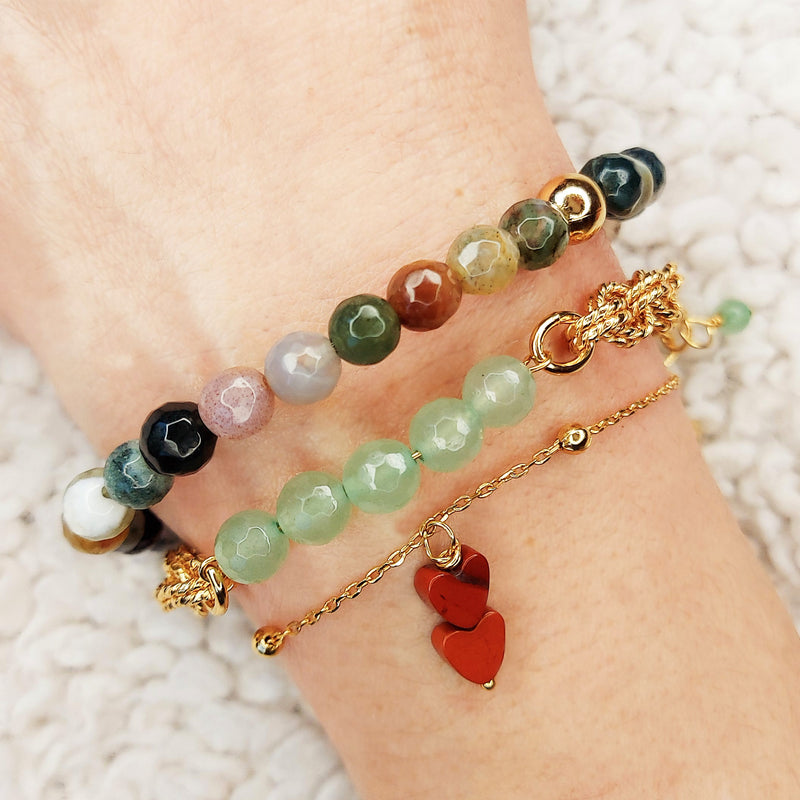 Bracelet "AGATE DES INDES"