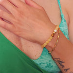 Bracelet JADE Jaune